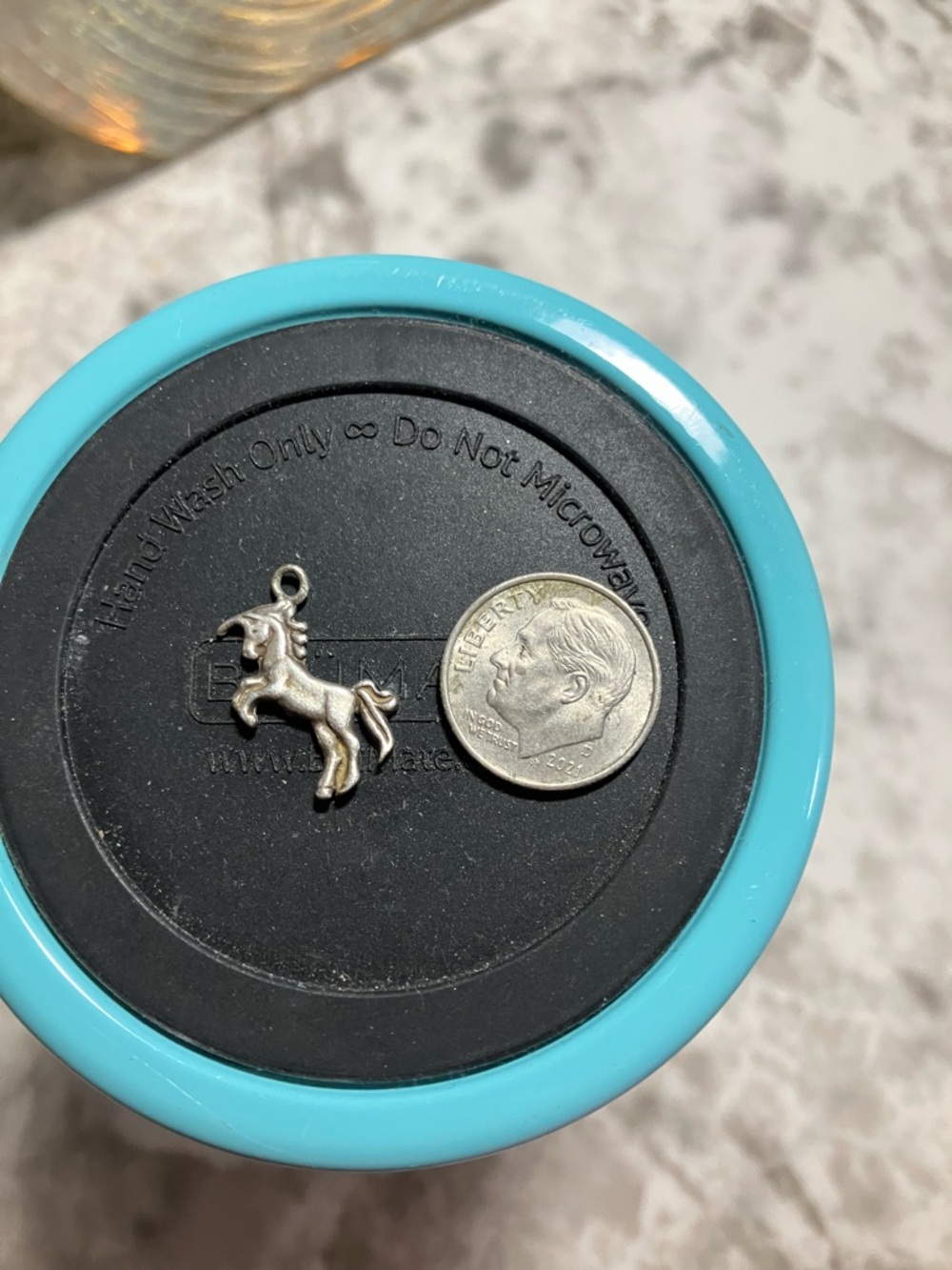 Silver Unicorn Charm 925